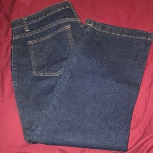 Classic High-Rise Dark Blue Women's Jeans